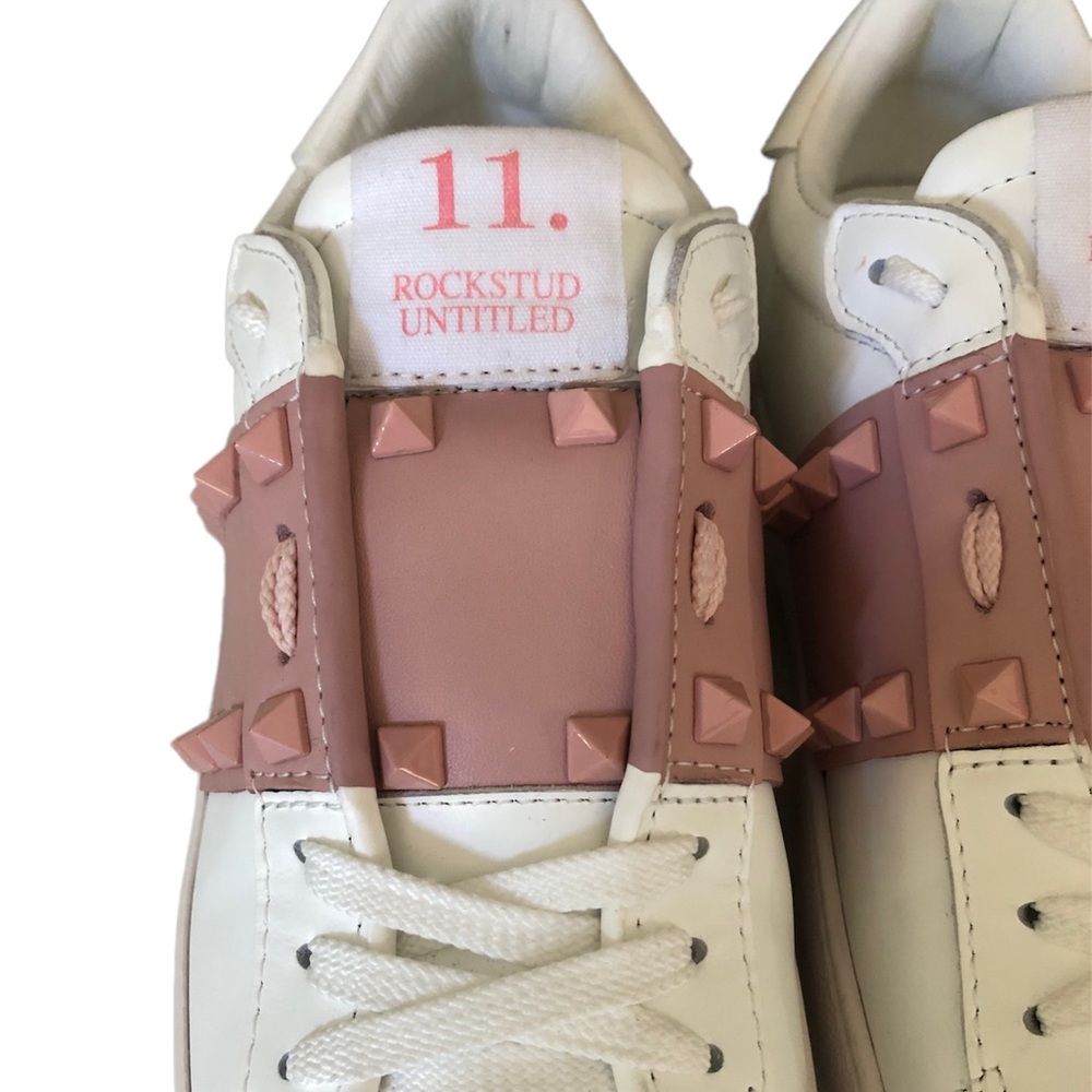 Valentino Rockstud Untitled “11” sneaker Like New, Eur 37 - Picture 4 of 12